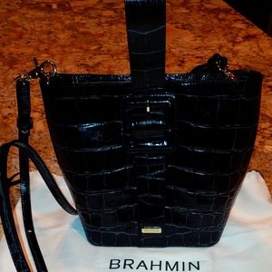 Brahmin Black Melbourne purse NEW